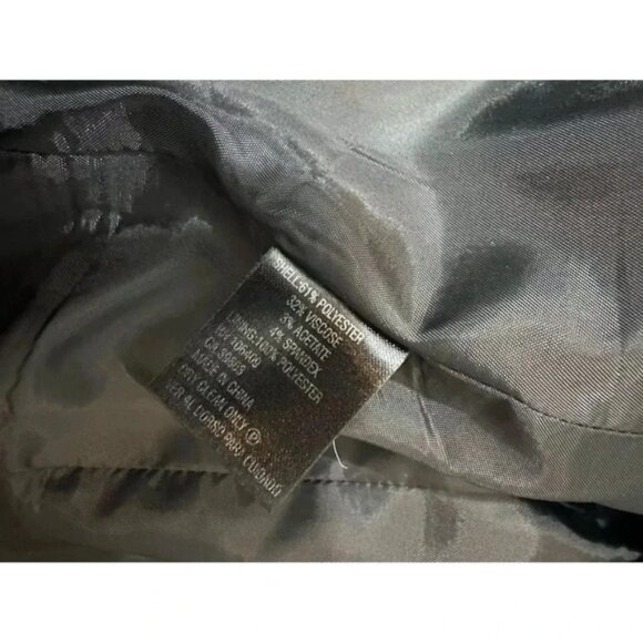 Antonio Melani Black Fitted Blazer Jacket Career Size Small - Picture 10 of 10